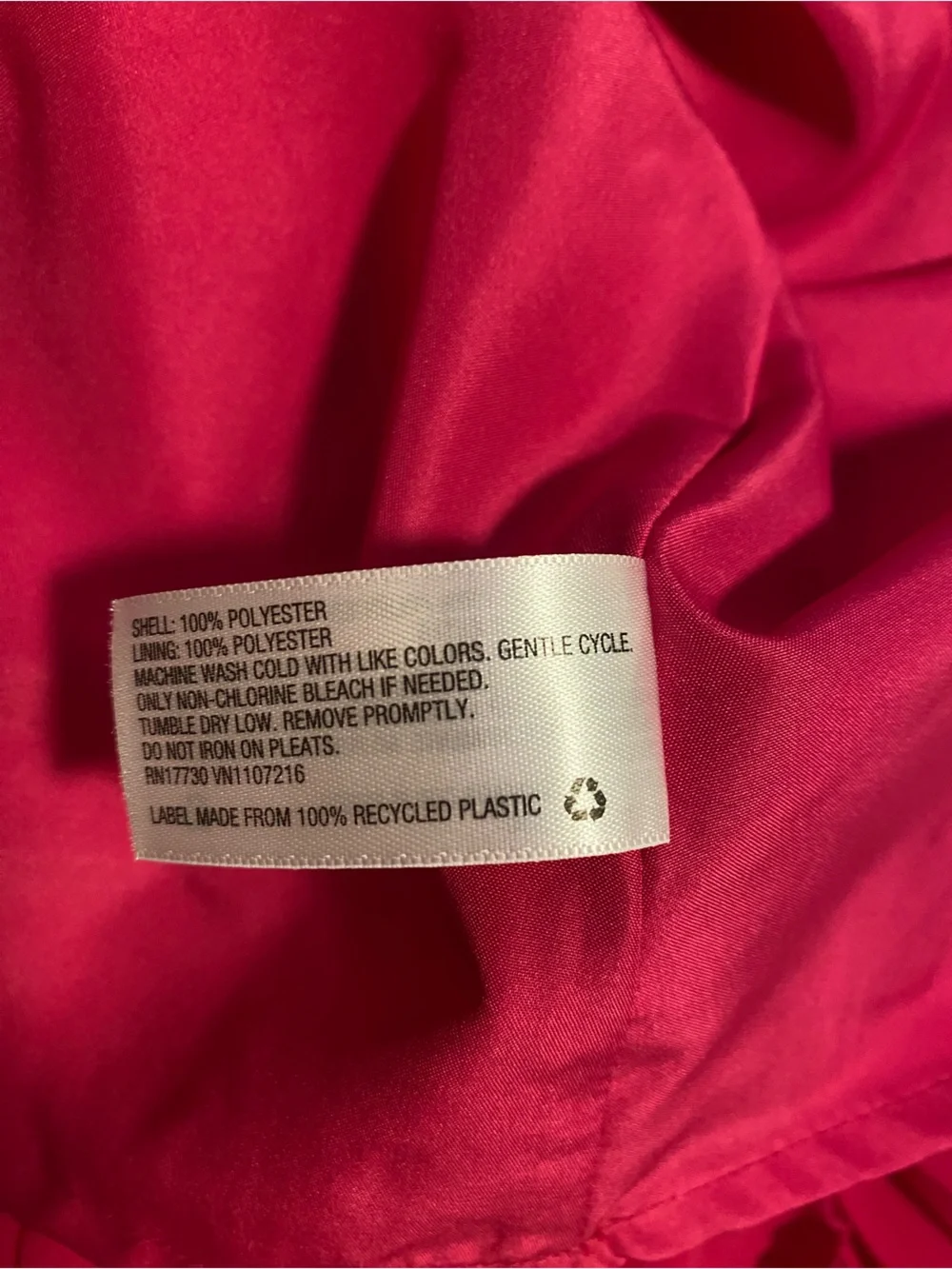 a new day Magenta Pleated Midi Skirt